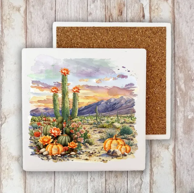 Avery Lane Gifts Fall Pumpkin glasbrik sten