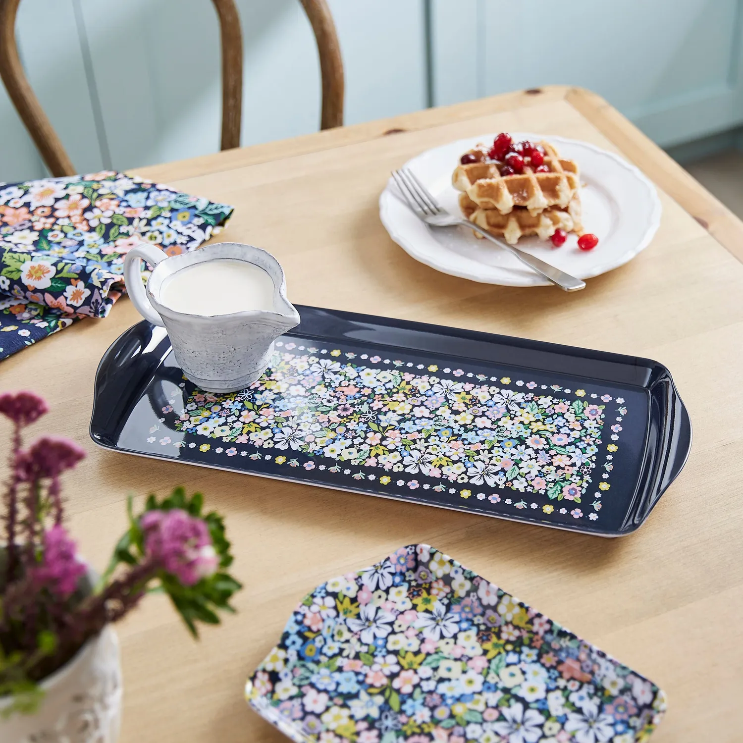 Ulster Weavers Confetti Floral bakke melamin 21x14 cm