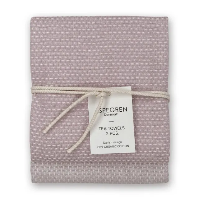 AspEgren Gastro viskestykker Wood Rose 2 stk bomuld