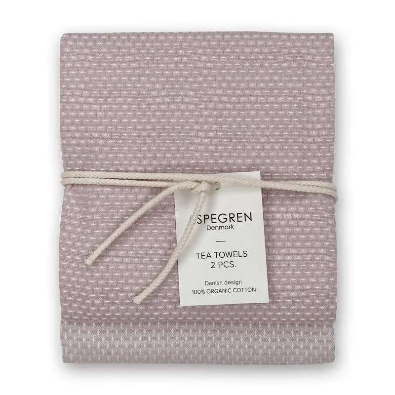 AspEgren Gastro viskestykker Wood Rose 2 stk bomuld