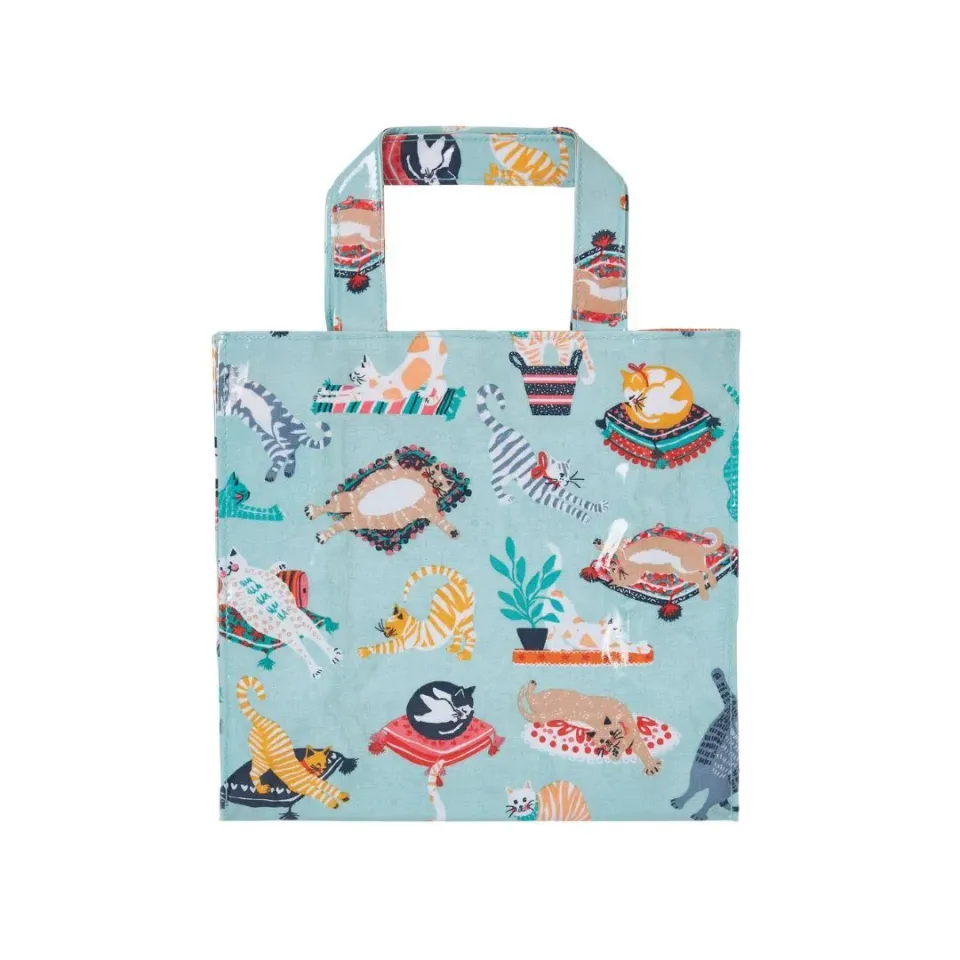 Ulster Weavers Kitty Cats shopper 25 cm blå PVC