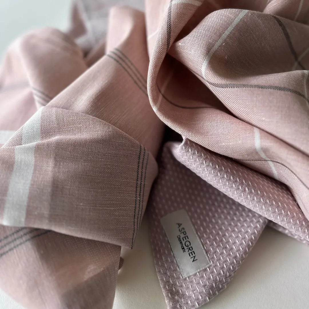 AspEgren Gastro viskestykker Wood Rose 2 stk bomuld