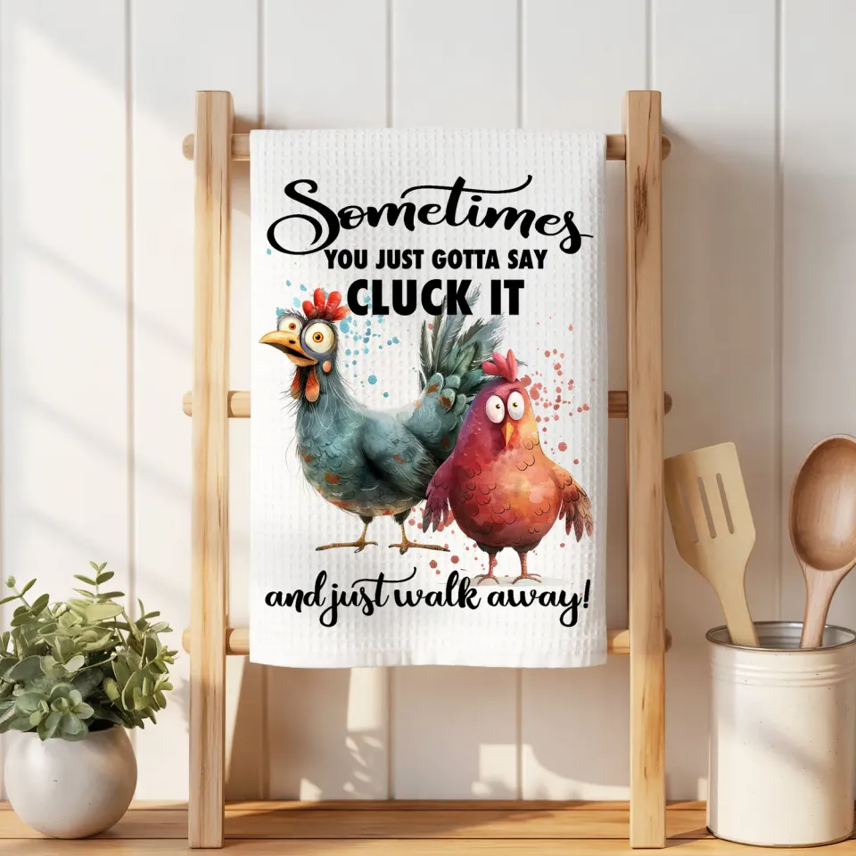 Avery Lane Gifts Chickens Køkkenklud vaffel microfiber