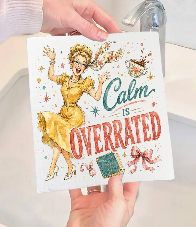 Housewives Calm is Overrated karklud cellulose 17x20