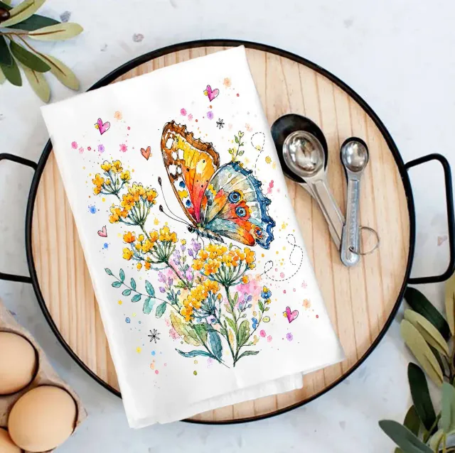 Avery Lane Gifts Spring Butterflies viskestykke 68,6 cm