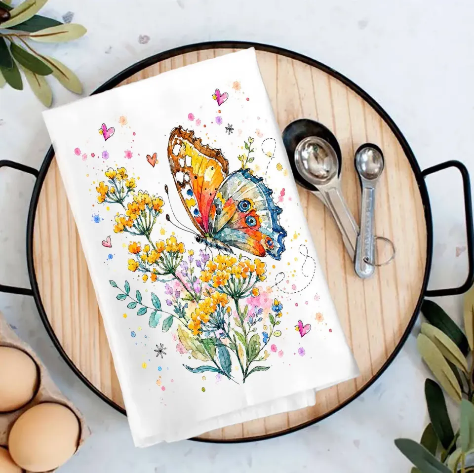 Avery Lane Gifts Spring Butterflies viskestykke 68,6 cm