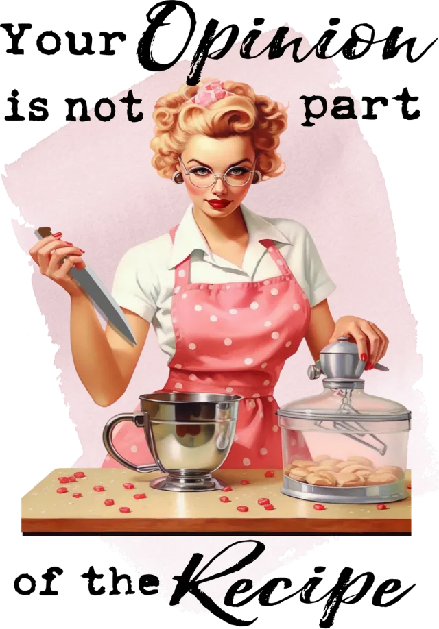 Avery Lane Gifts Your Opinion Recipe t-shirt bomuld