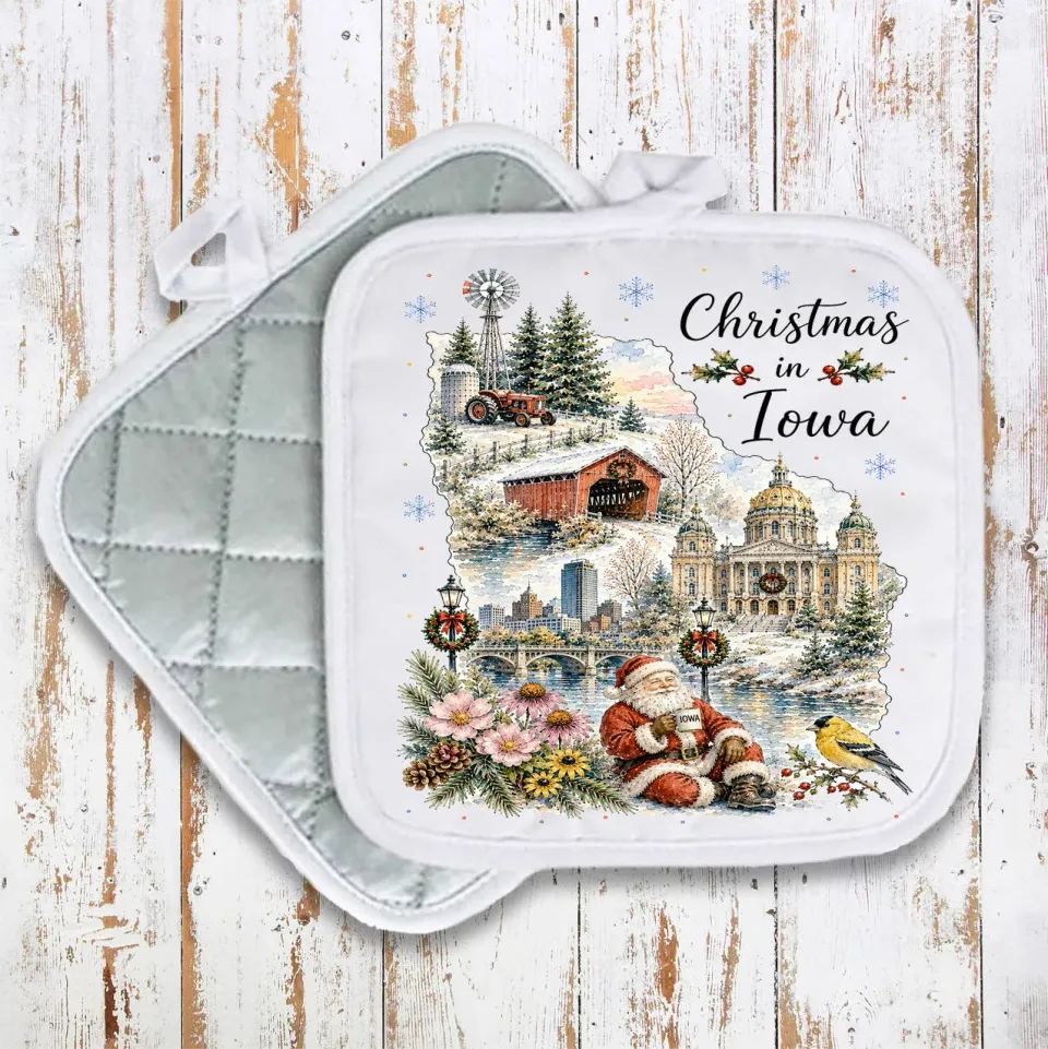 Avery Lane Gifts Christmas Iowa State Map grydelap jul