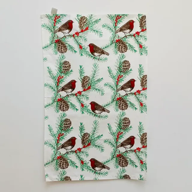Thornback & Peel Robin & Yew viskestykke 50x70
