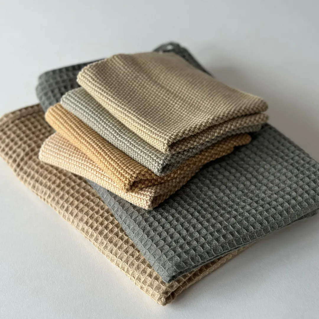 Aspegren North viskestykke Olive 50x70 cm bomuld