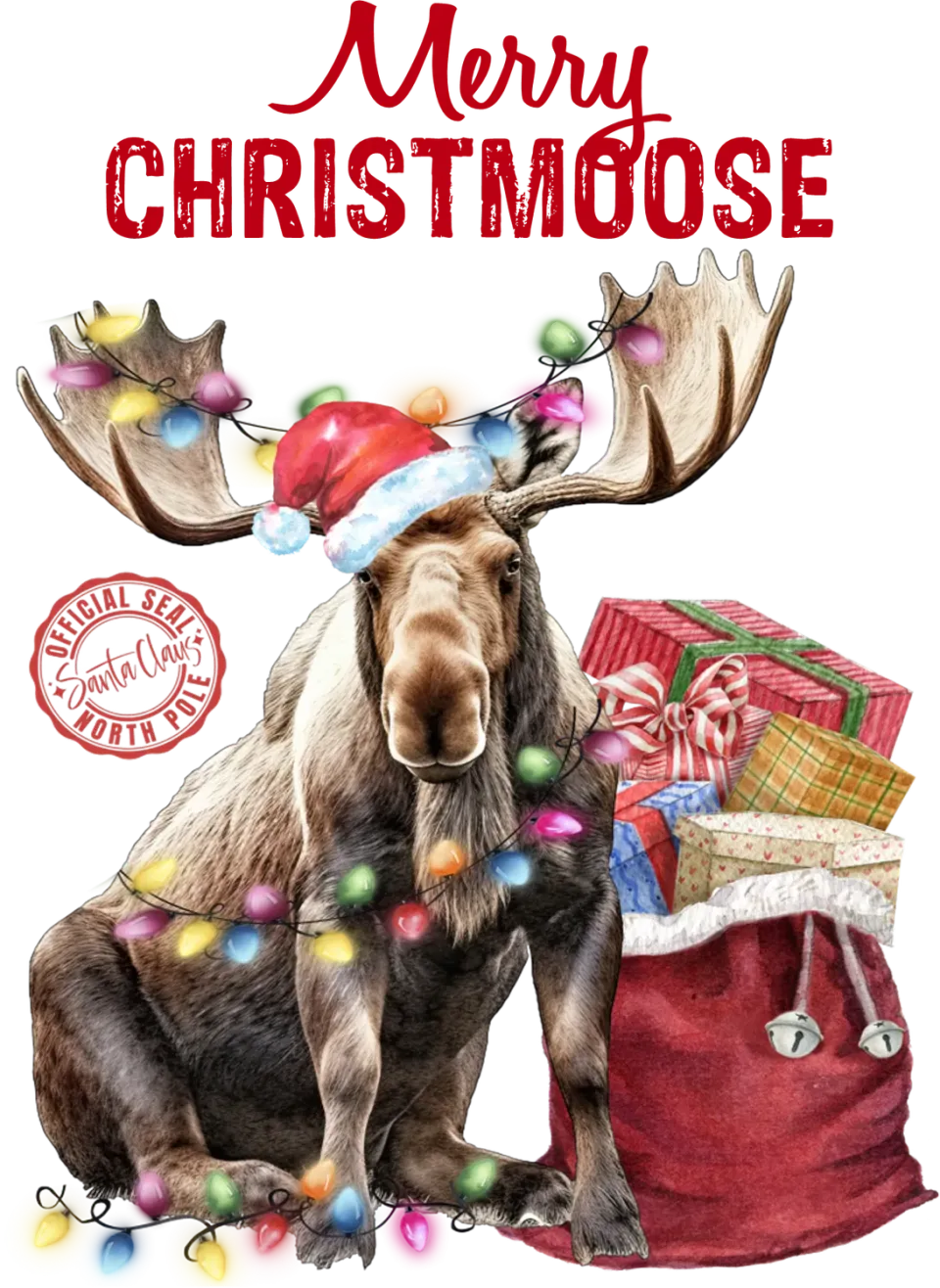 Avery Lane Gifts Merry Christmoose juleviskestykke elg