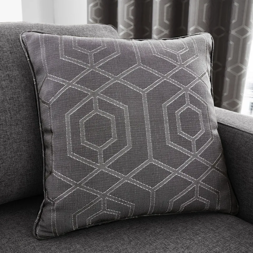 Ulster Weavers Camberwell pude 43x43 grafit polyester