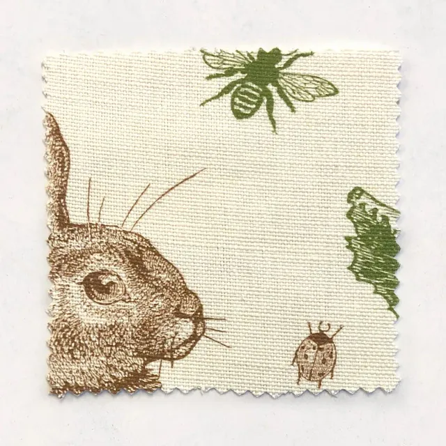 Thornback & Peel Rabbit & Cabbage stofprøve oyster hør