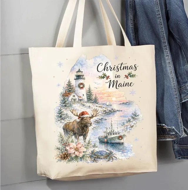 Avery Lane Gifts Christmas Maine mulepose 40x38 cm bomuld