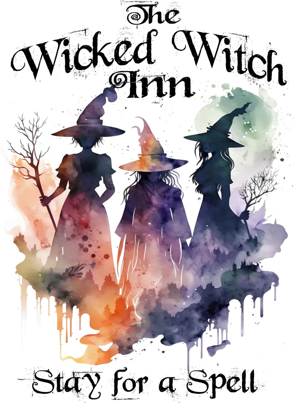 Avery Lane Gifts Stay for a Spell halloweenpynt hekse