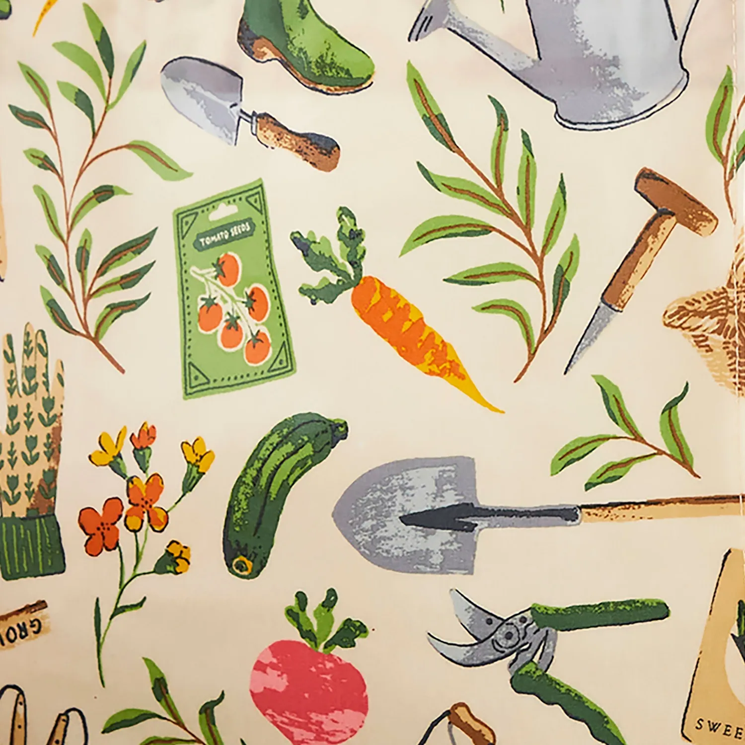 Ulster Weavers Time to Grow shopper lille grøn PVC