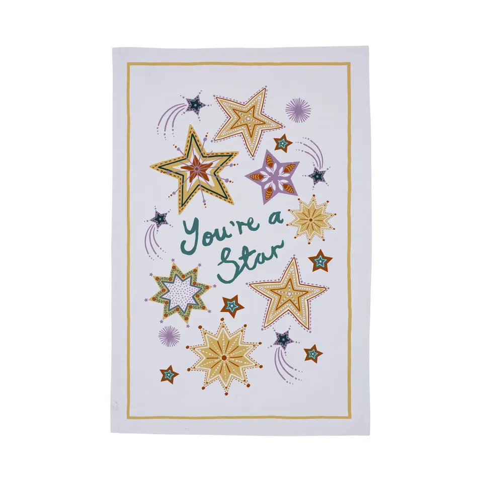 Ulster Weavers You're a Star viskestykke bomuld 74x48