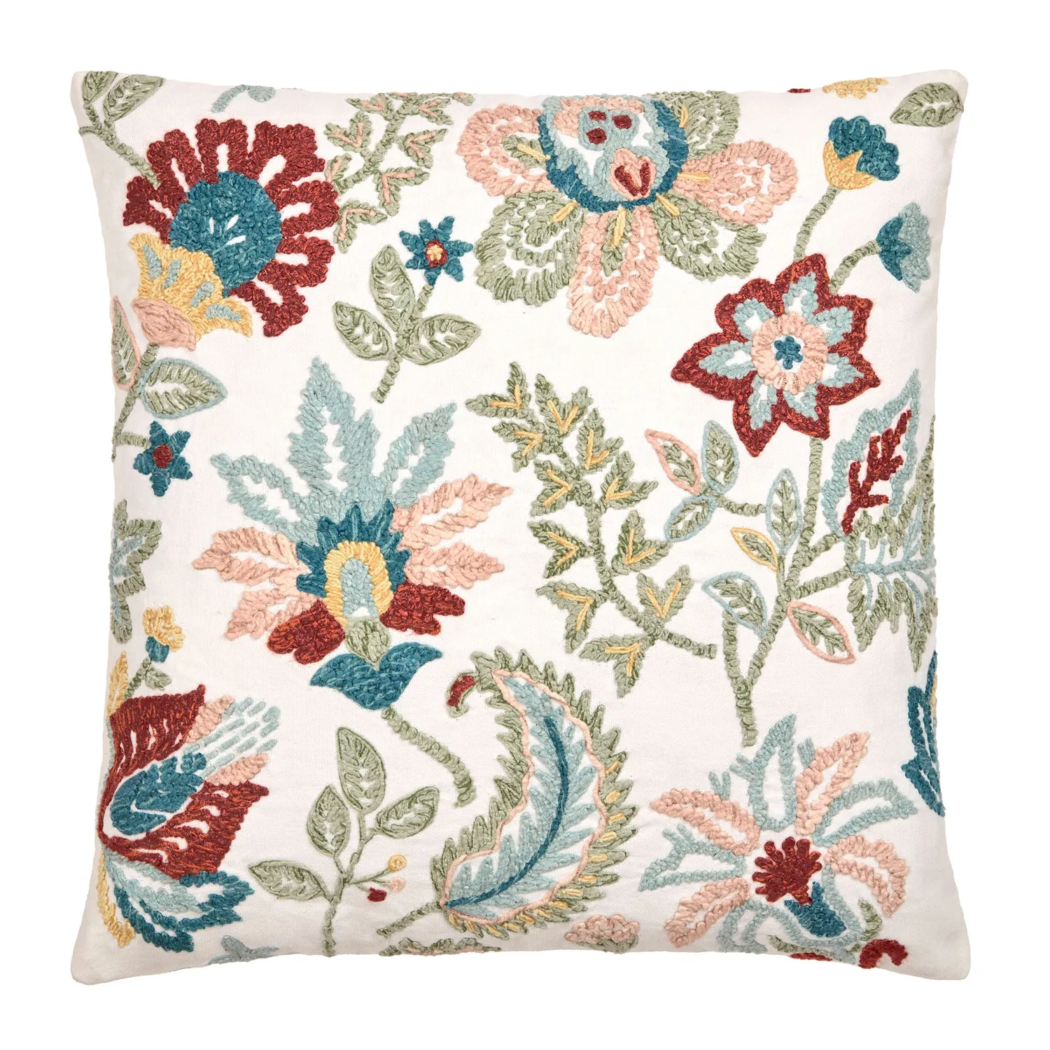 Ulster Weavers Amara pude 43x43cm flerfarvet broderi