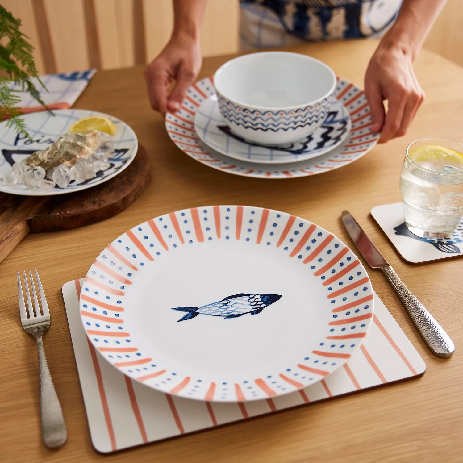 Ulster Weavers Catch of the Day middagstallerken 27 cm porcelæn