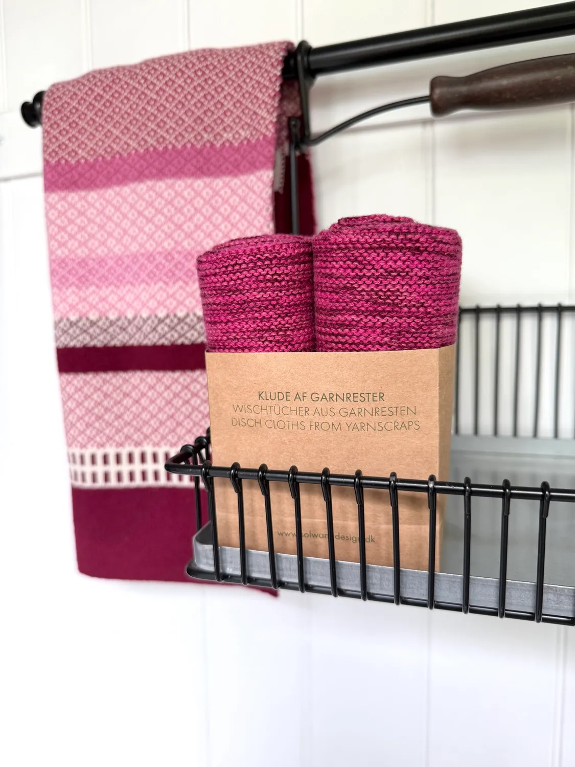 Solwang Restgarn karklud pink berry OEKO-TEX