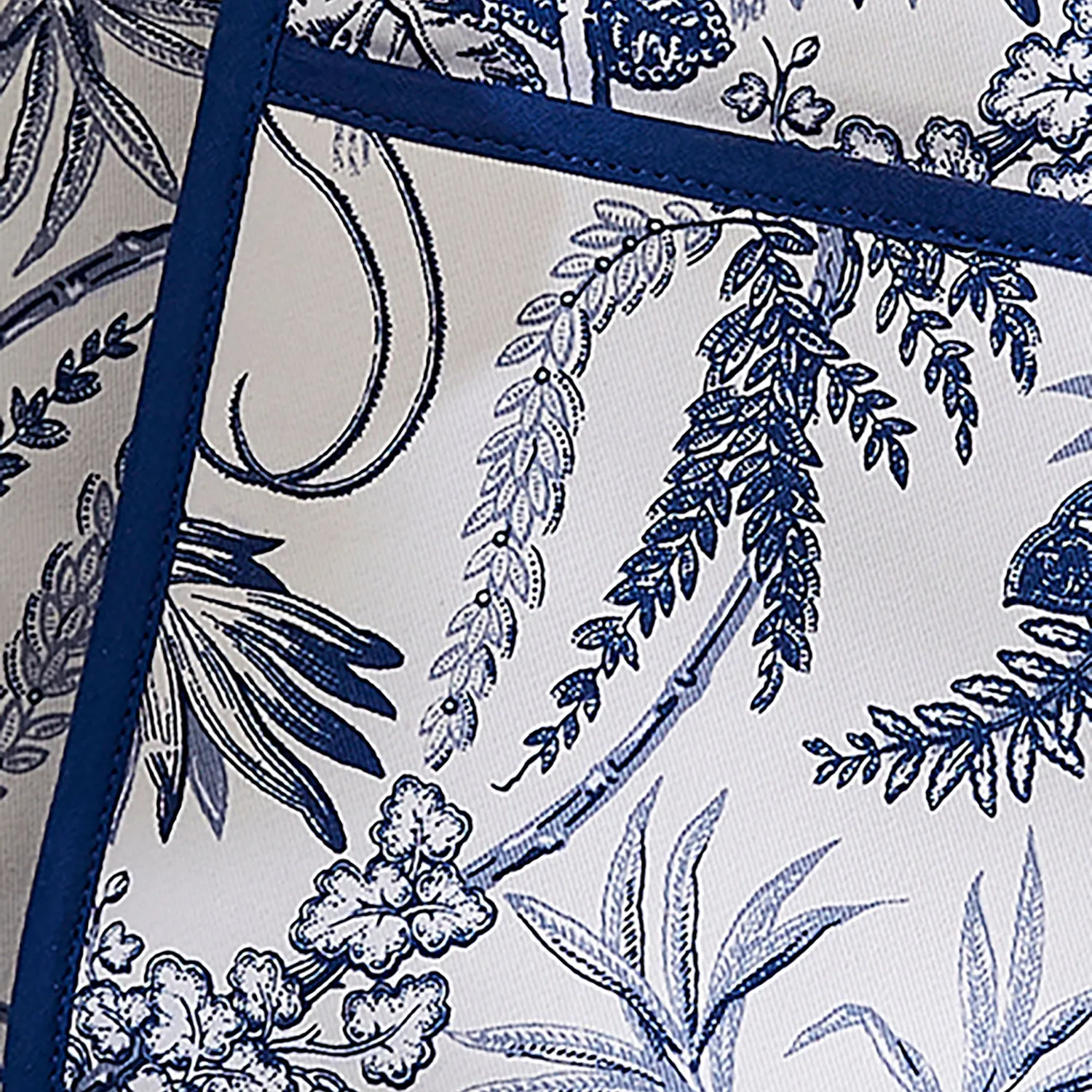 Ulster Weavers Willow Toile dobbelt ovnhandske blå bomuld