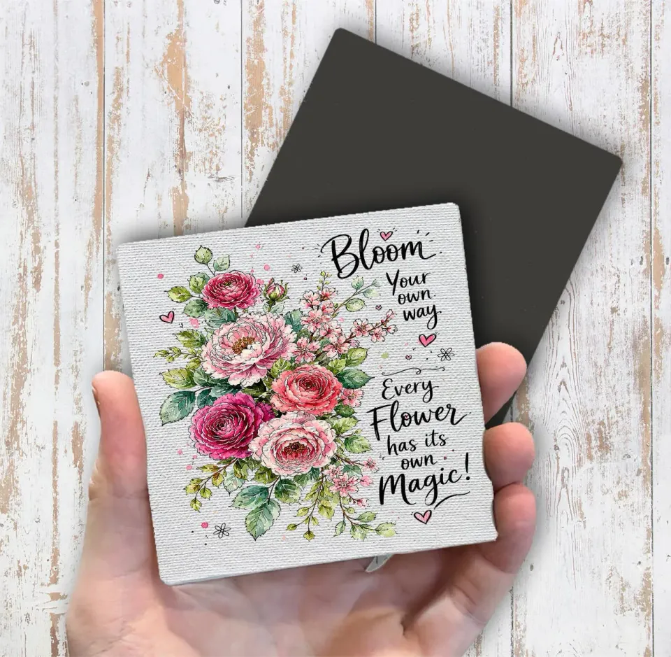 Avery Lane Gifts Bloom Watercolor Roses magnet 10x10 cm