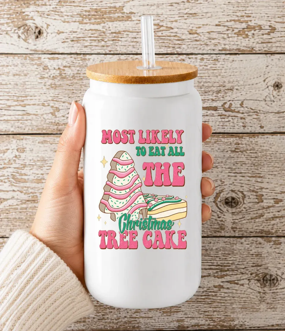 Avery Lane Gifts Eat the Cake drikkeglas hvidt 473 ml