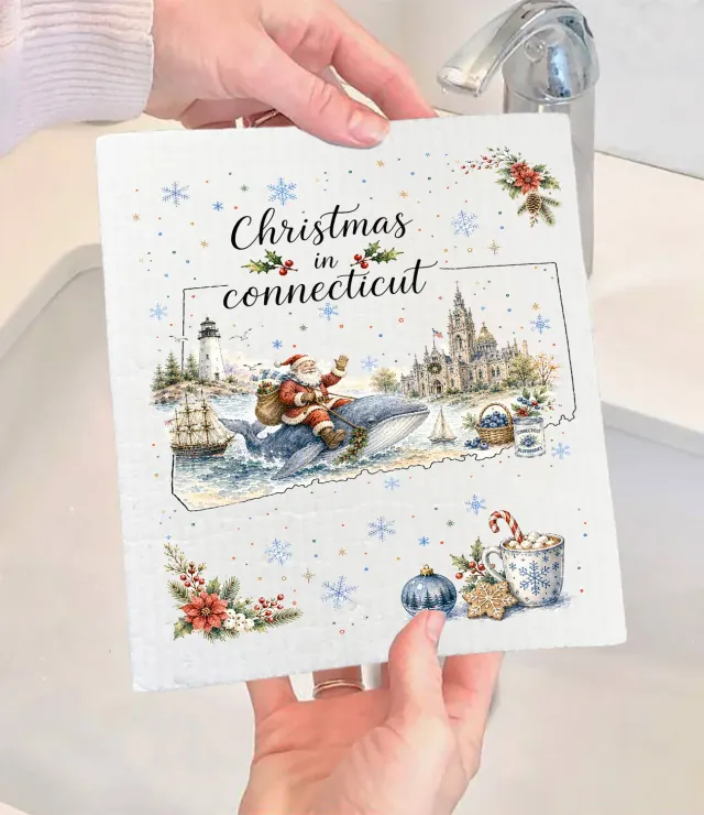 Avery Lane Gifts Christmas Connecticut karklud 17x20 cm