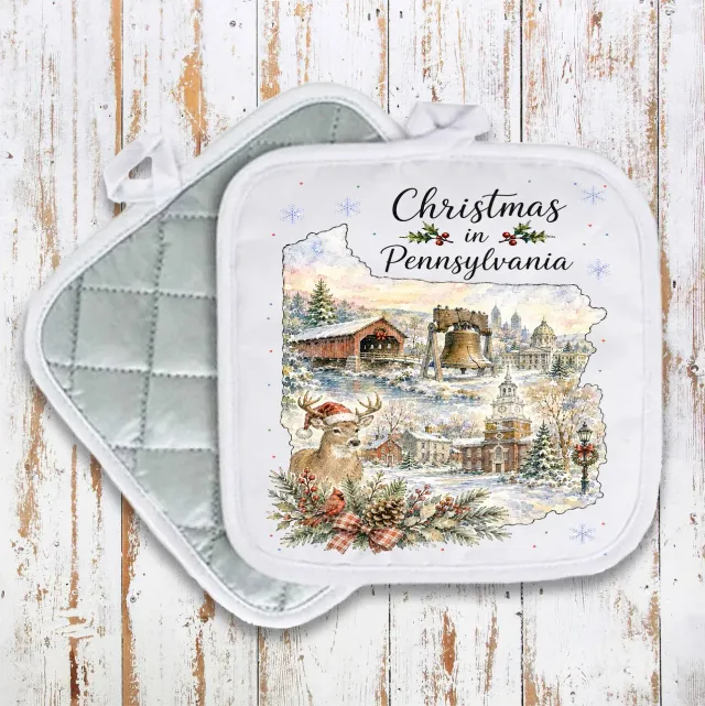 Avery Lane Gifts Pennsylvania grydelap bomuld 20x20 cm
