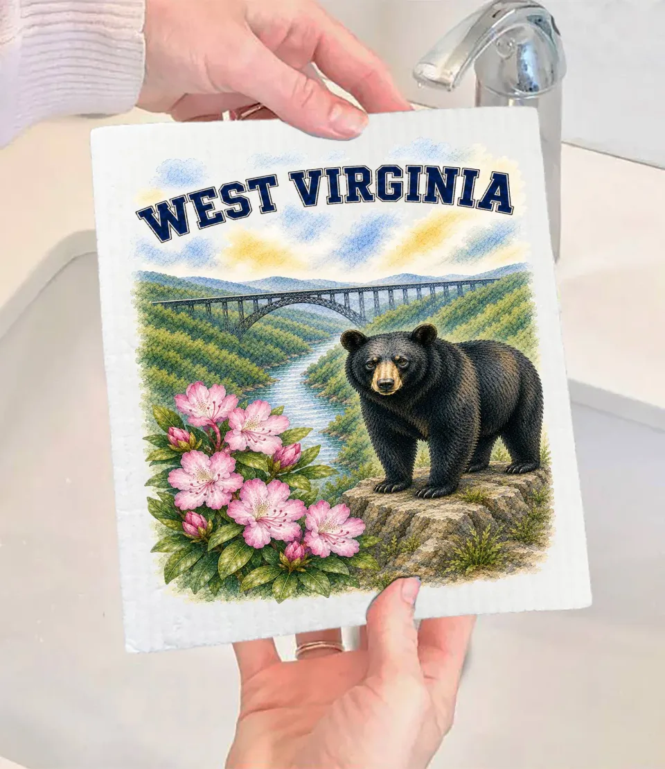 Avery Lane West Virginia Bird Animal karklud cellulose 17x20