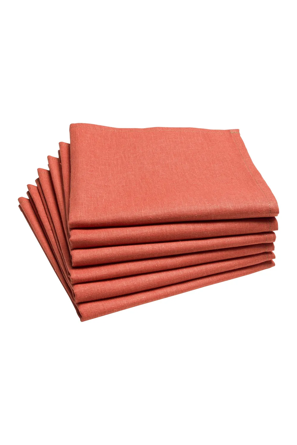 Coucke La Lilloise stofservietter 6 stk 45x45 cm hør