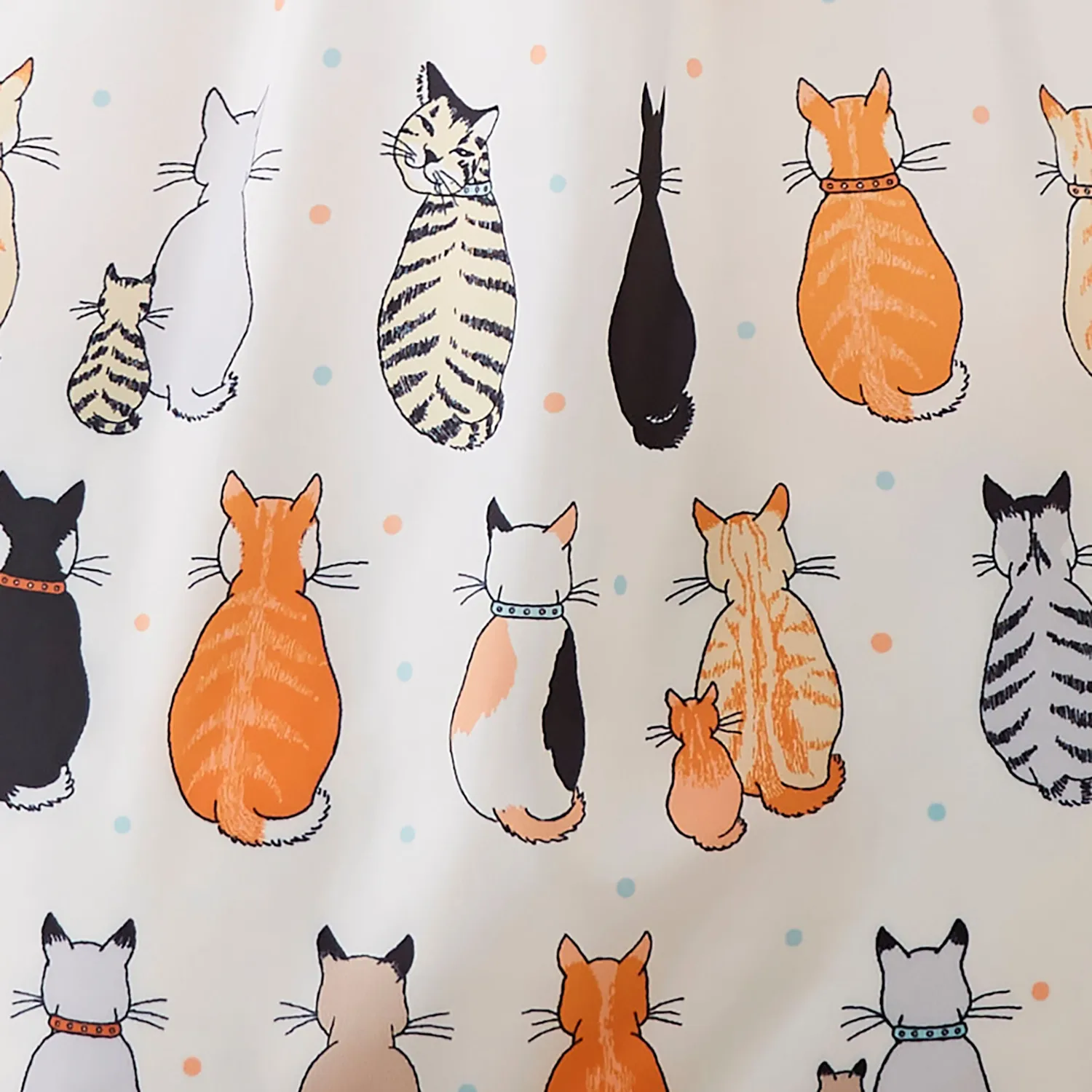 Ulster Weavers Cats In Waiting mulepose orange sammenfoldelig