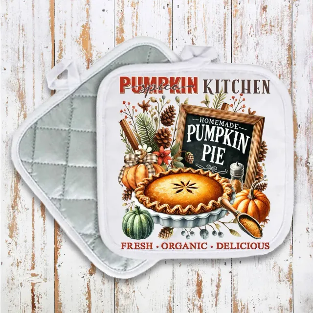 Avery Lane Gifts Fall Autumn Pumpkin Pie grydelap 20x20 cm