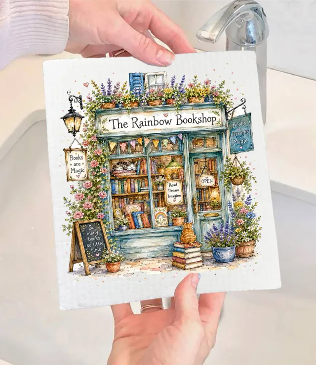 Avery Lane Gifts Bookshop karklud svensk 17x20 cm