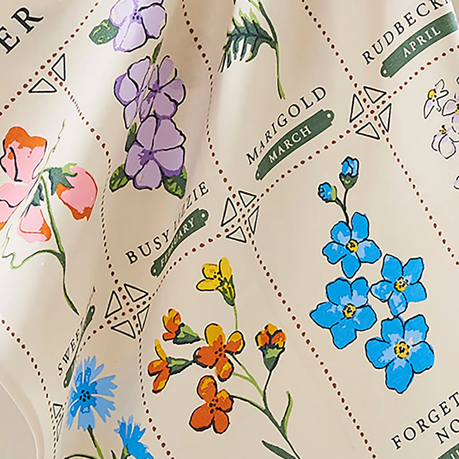 Ulster Weavers Time to Grow viskestykke 74x48 grøn