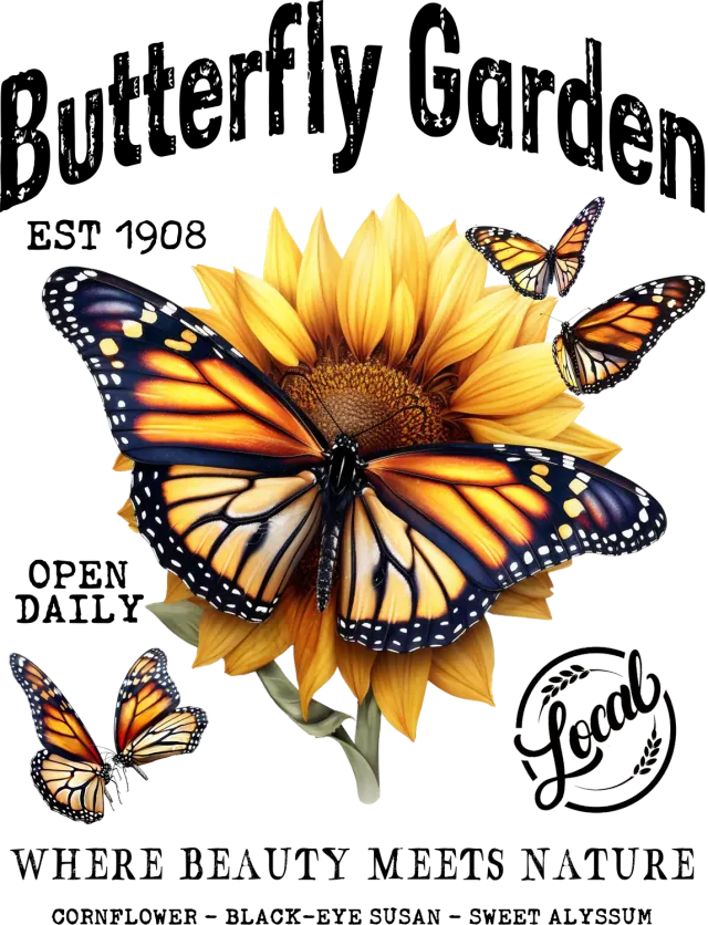 Avery Lane Monarch Butterfly haveflag sommerfugl