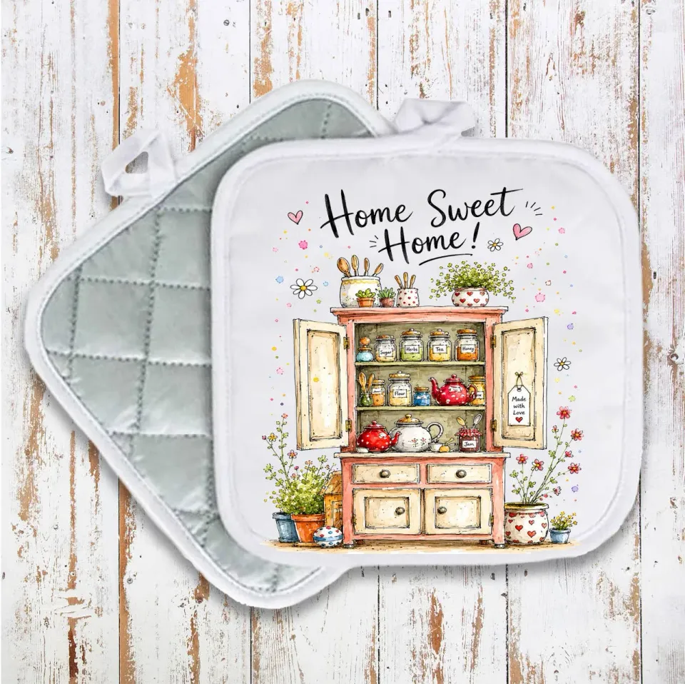 Avery Lane Gifts Country Cabinet Grydelap bomuld 20 cm