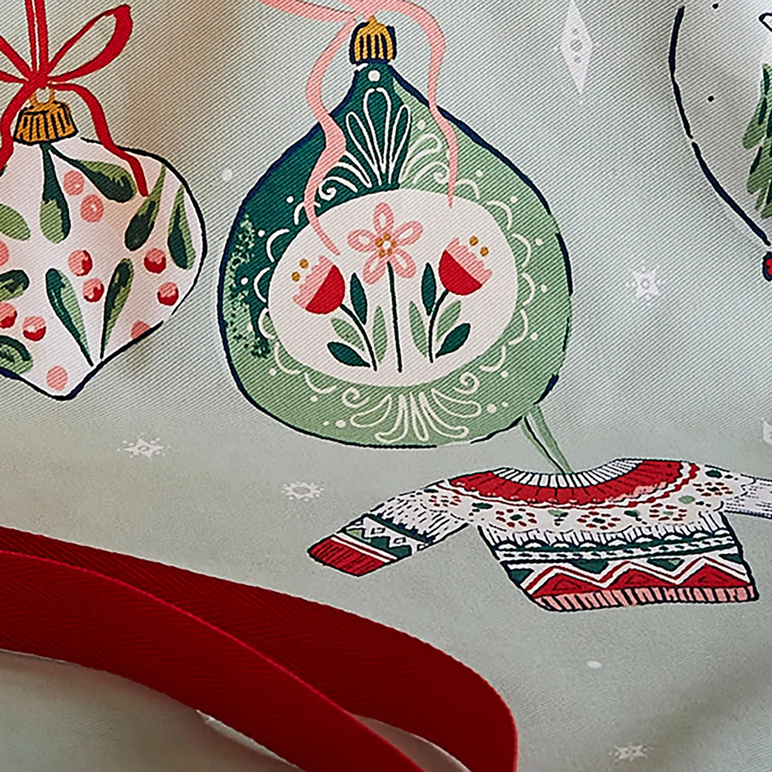 Ulster Weavers Christmas Ornaments forklæde bomuld multifarvet