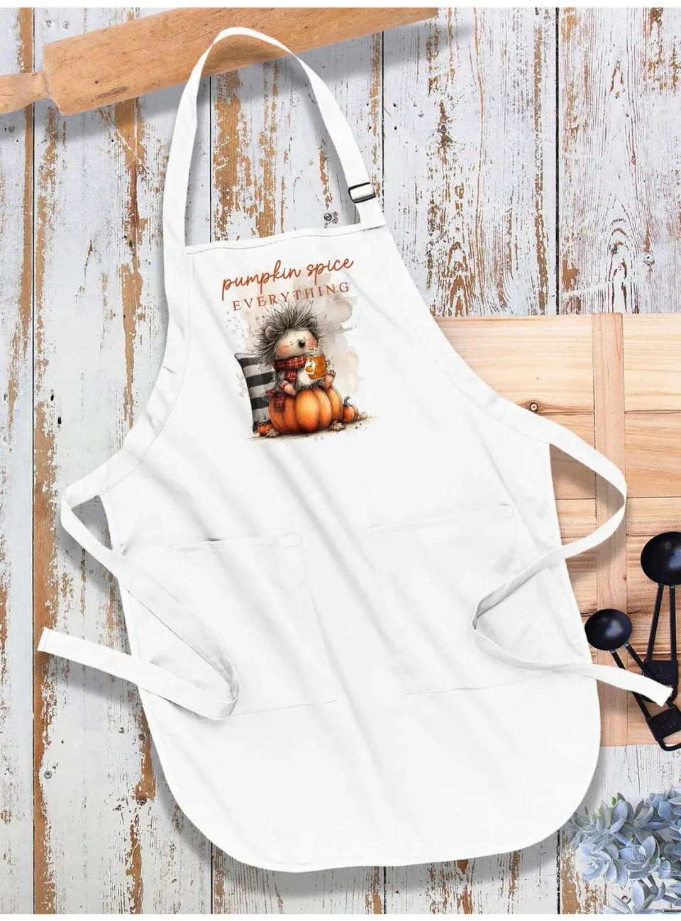 Avery Lane Gifts Pumpkin Spice Evrything forklæde bomuld