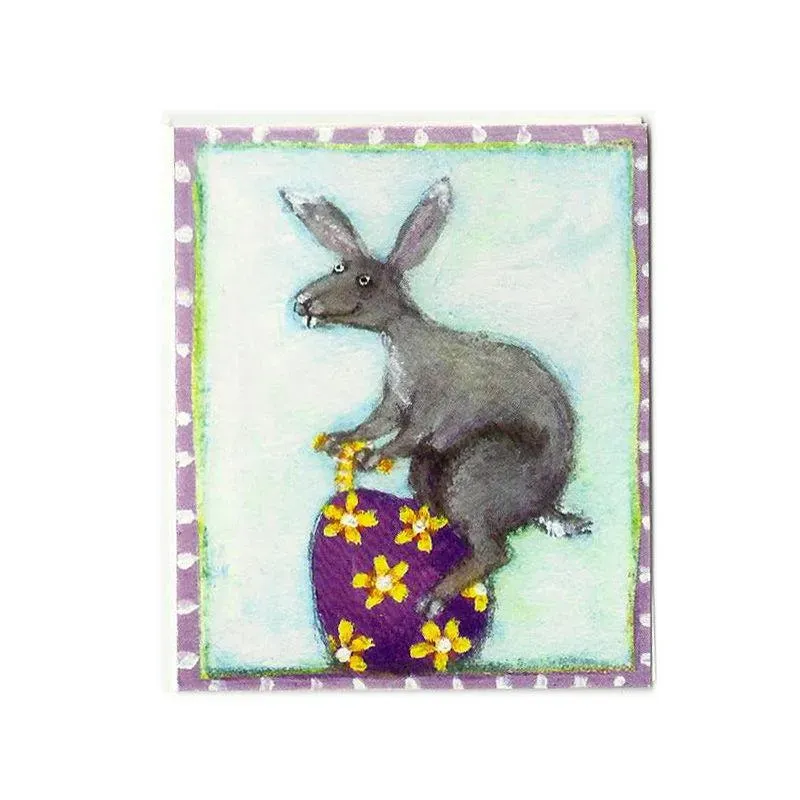 AspEgren Jumpy Egg mini postkort 6x7 cm 2 stk papir