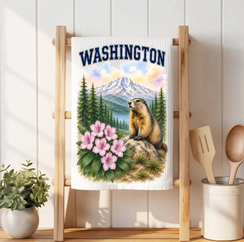 Avery Lane Gifts Washington Bird and Animal viskestykke 41x36 cm sugende