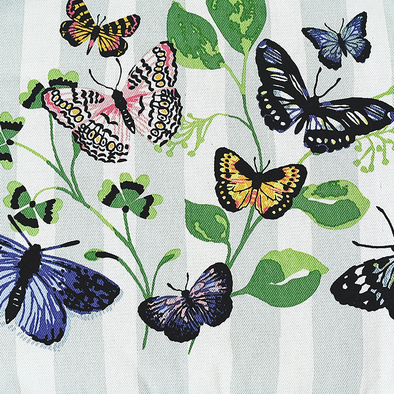 Ulster Weavers Butterfly Grove tehætte blå bomuld