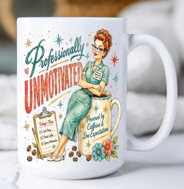 Avery Lane Gifts Housewives krus keramik 443 ml sjov tekst