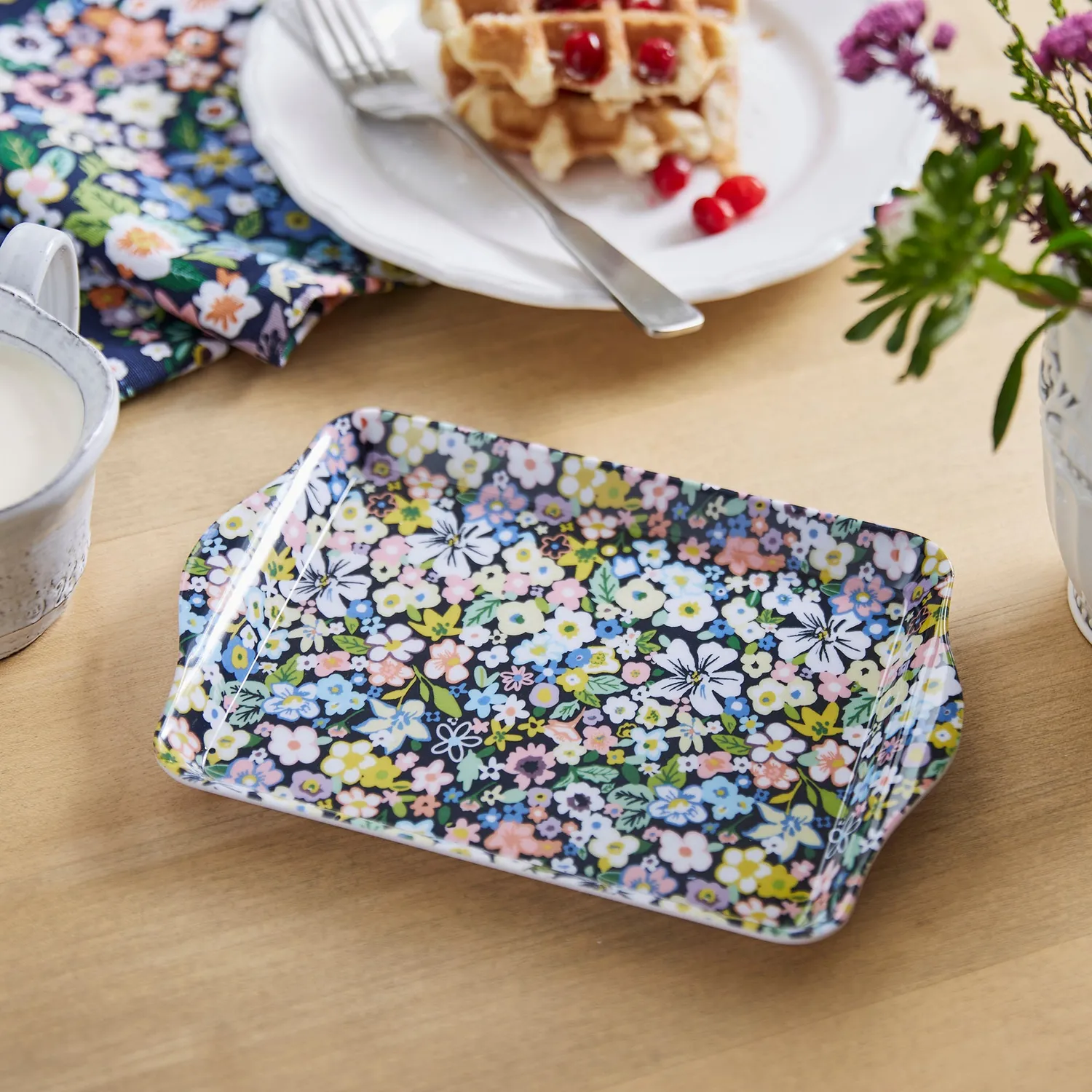 Ulster Weavers Confetti Floral bakke melamin 21x14 cm