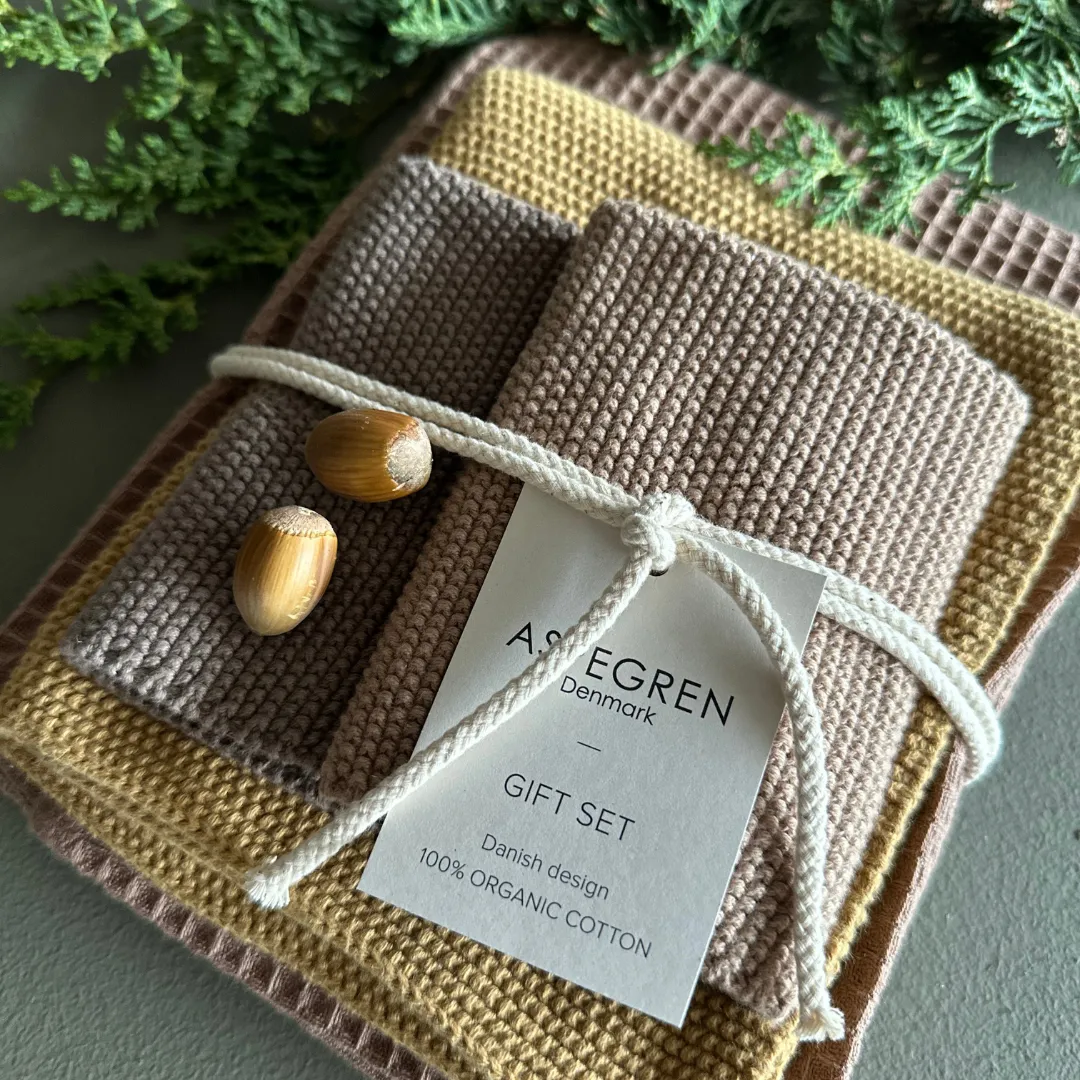 AspEgren Ginger Bread køkkengavesæt 4 dele økologisk