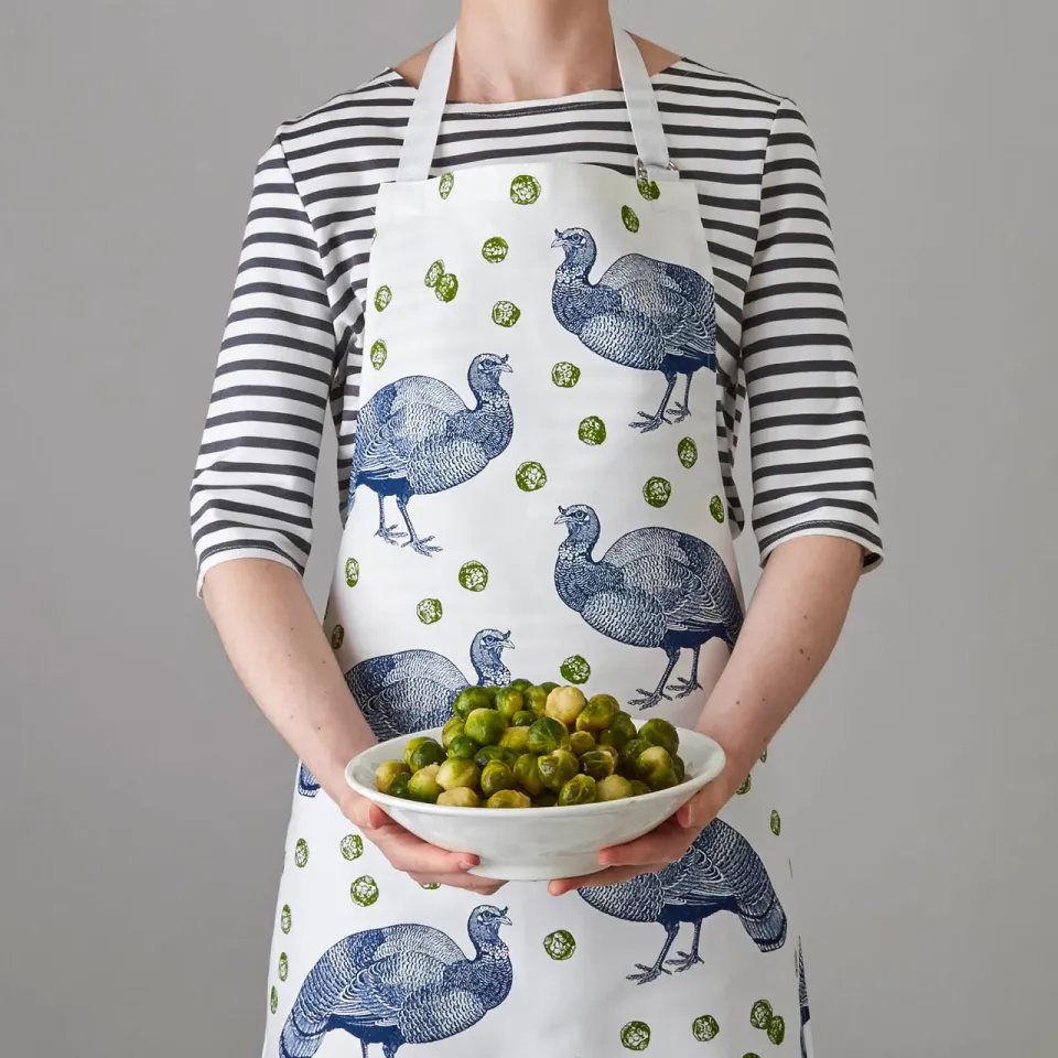 Thornback & Peel Turkey & Sprout forklæde 100% bomuld