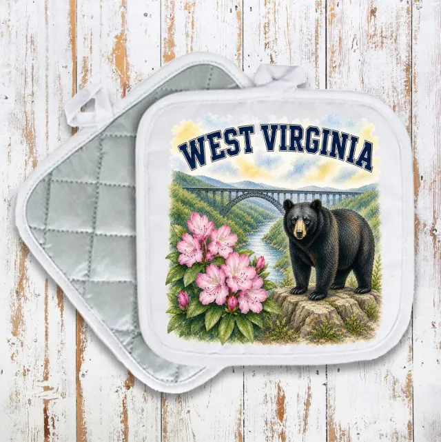 Avery Lane Gifts West Virginia State Bird grydelap 20x20 cm bomuld