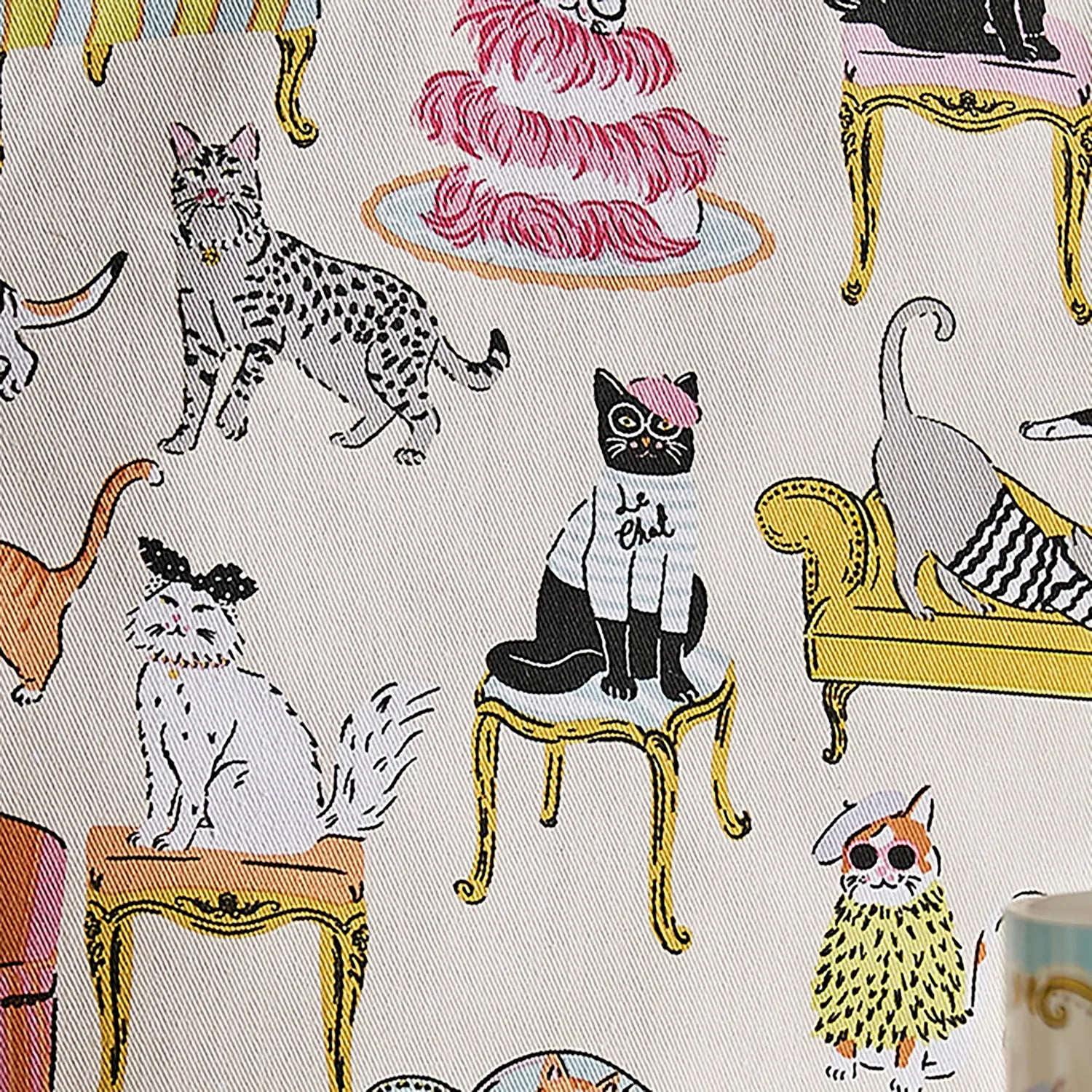 Ulster Weavers Cool Cats tehætte bomuld flerfarvet
