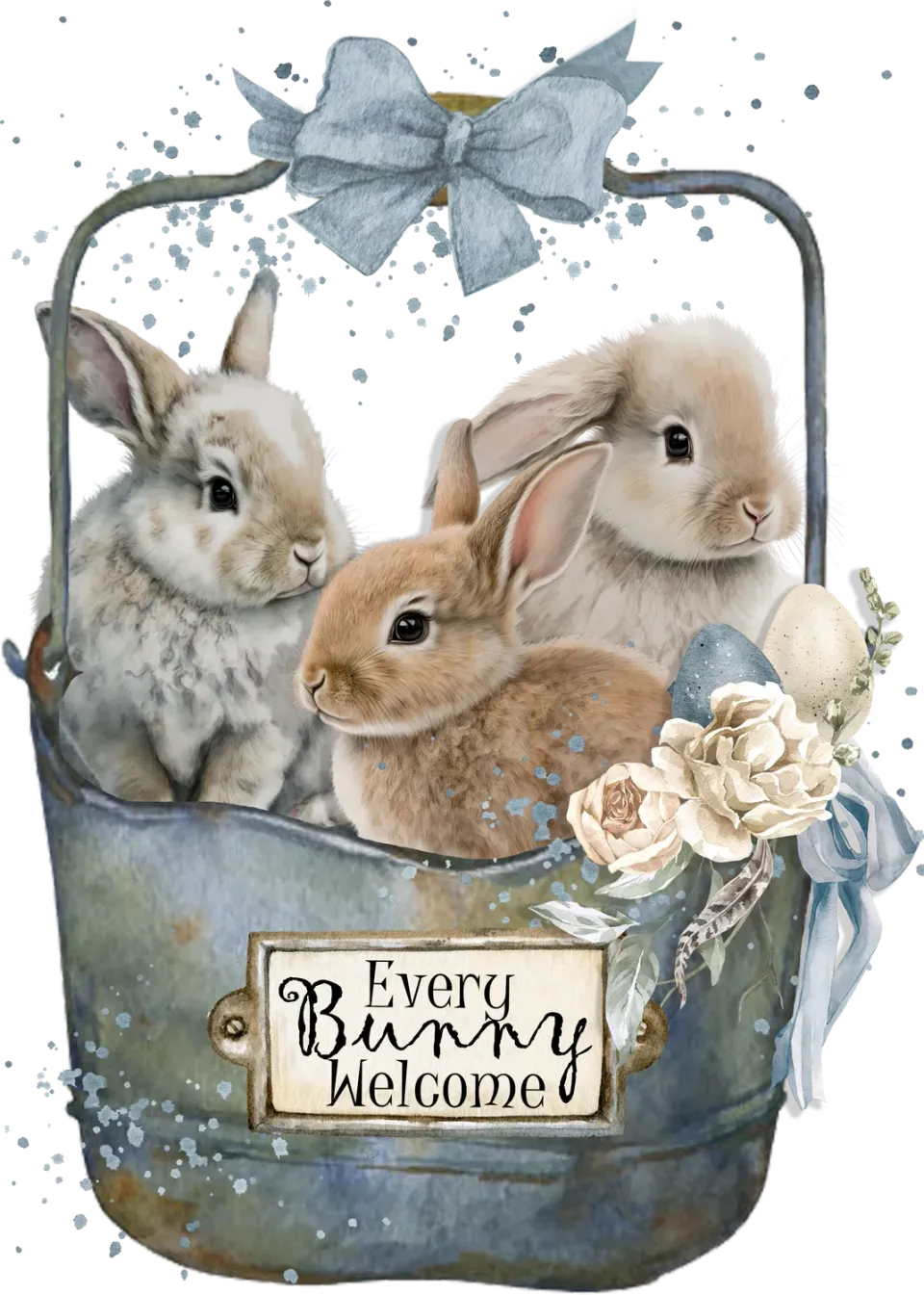 Avery Lane Gifts Every Bunny Welcome påskeskilt farmhouse