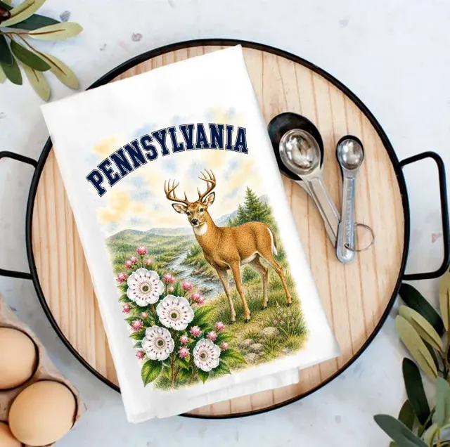 Avery Lane Gifts Pennsylvania viskestykke bomuld 68cm